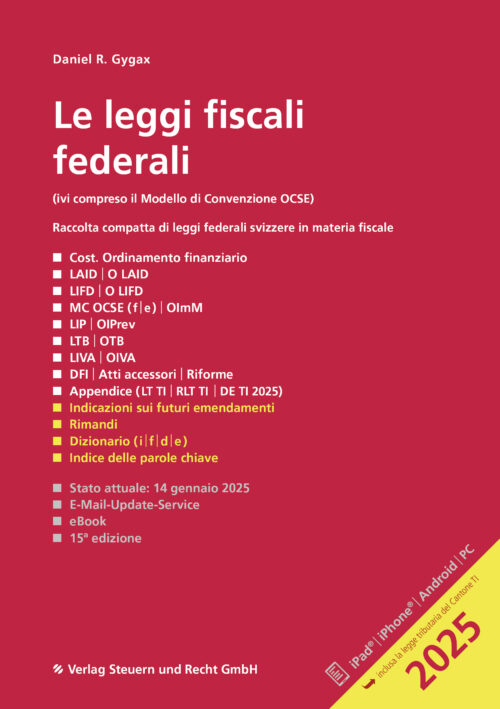 Le leggi fiscali federali 2025