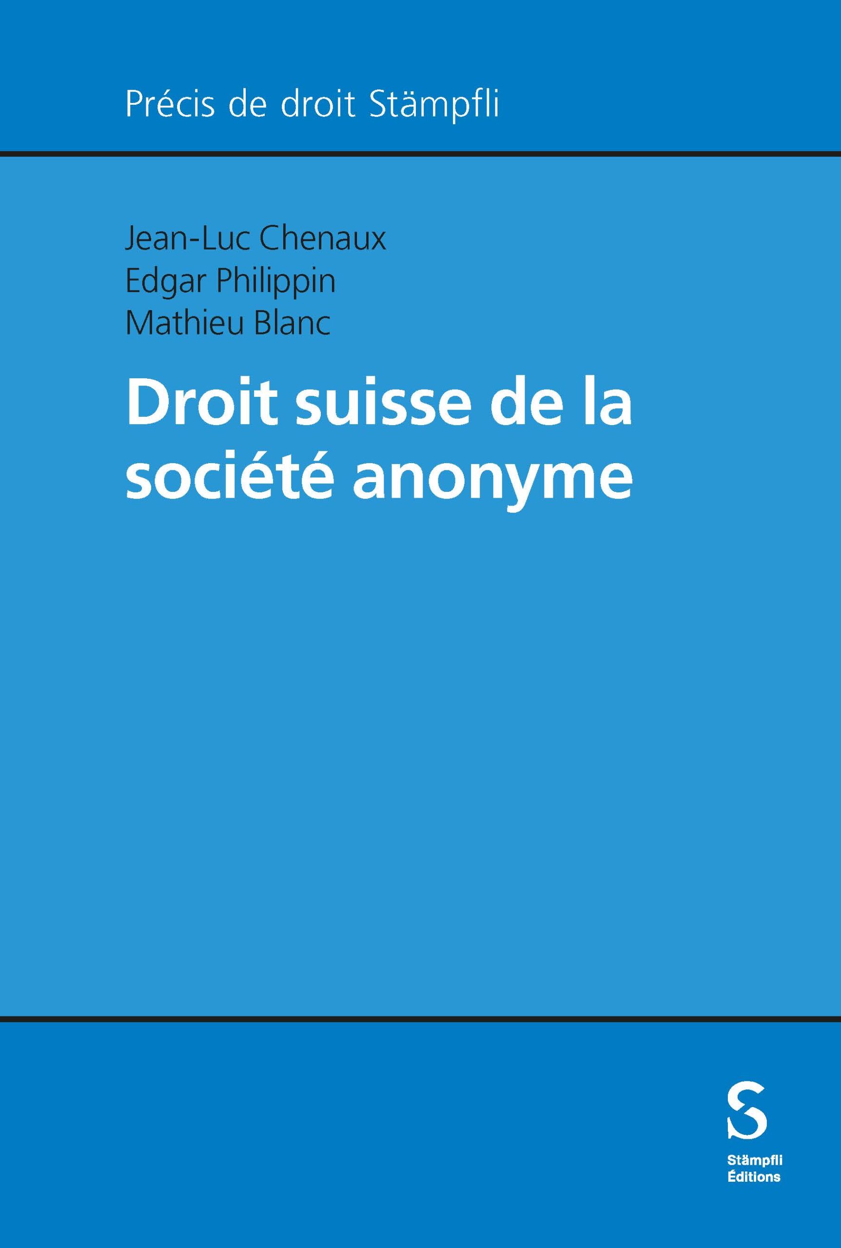 Droit suisse de la société anonyme