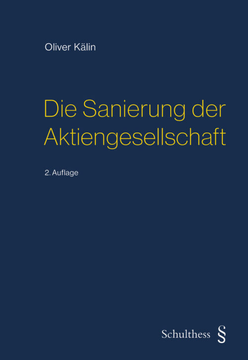 Die Sanierung der Aktiengesellschaft